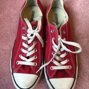 Red converse